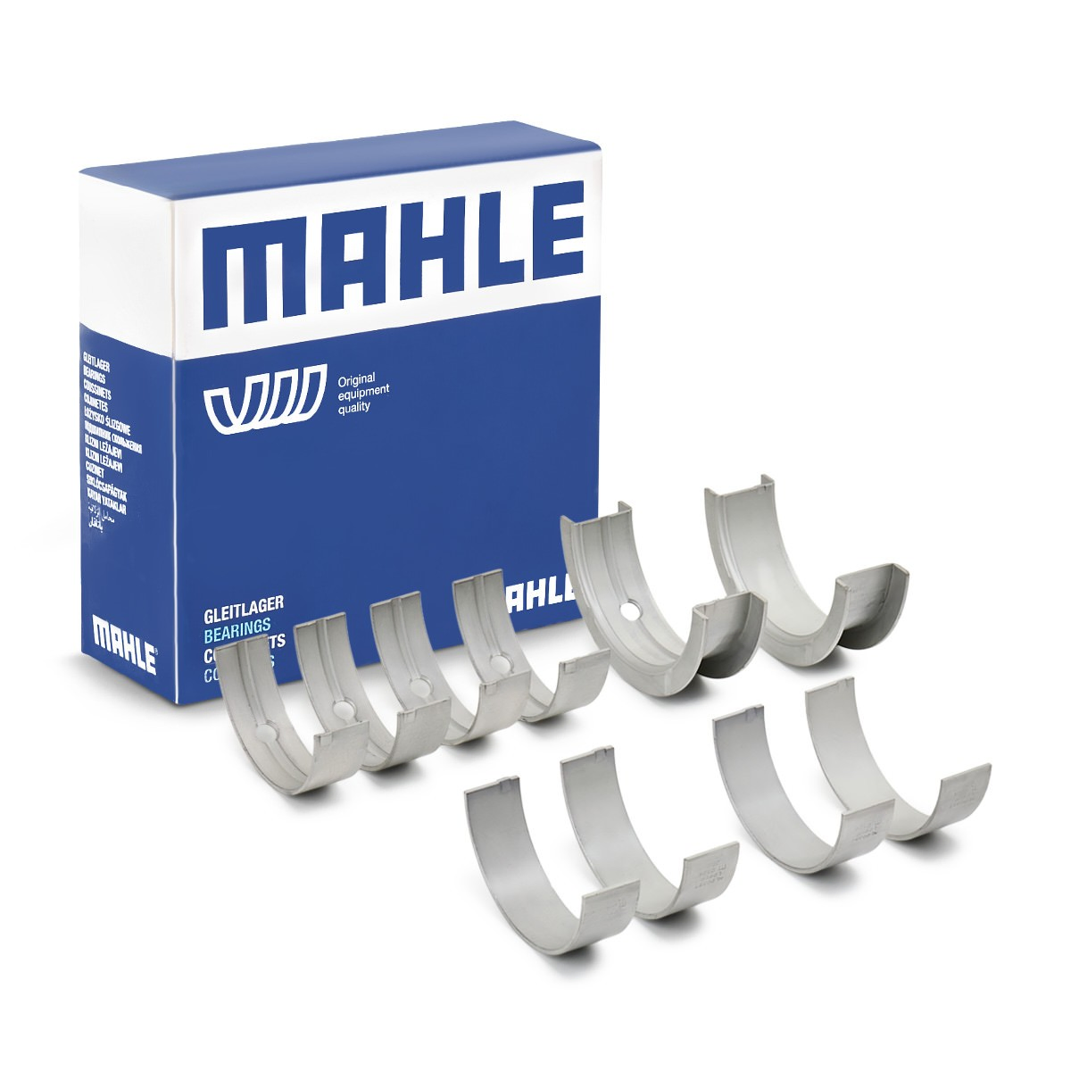 Compre 007HS20359200 Mahle Original Folhas inseridas principais de cambota, kit, padrão (STD)