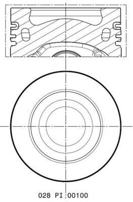 028PI00100002 Mahle Original