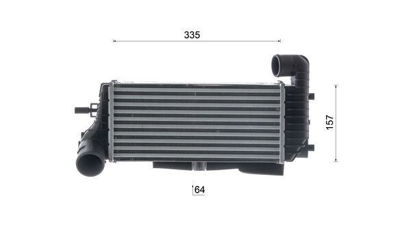 Radiador de intercooler Mahle Original CI245000S preço, a partir de 77,80 USD