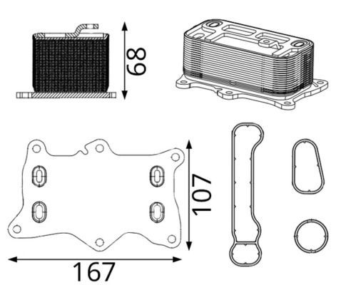 CLC421000S Mahle Original