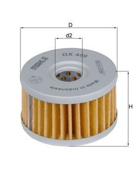 Compre KL59 Mahle Original Filtro de combustível