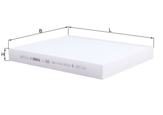 Filtro de salão Mahle Original LA569 preço, a partir de 8,97 USD