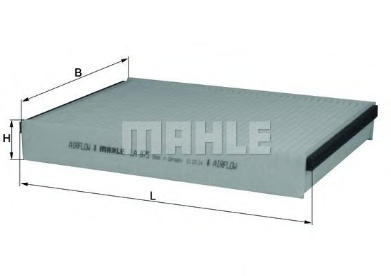 Filtro de salão Mahle Original LA875 preço, a partir de 11,35 USD