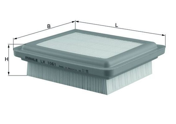 LX1061 Mahle Original Filtro de ar