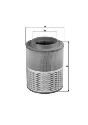 Compre LX839 Mahle Original Filtro de ar