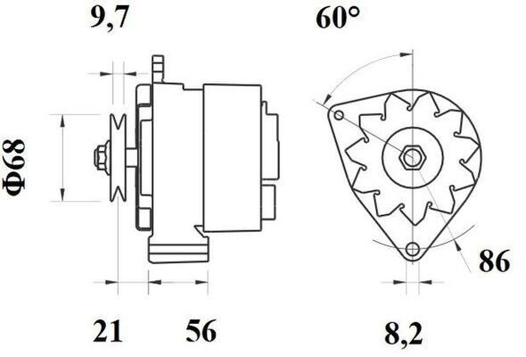 Compre MG124 Mahle Original Gerador
