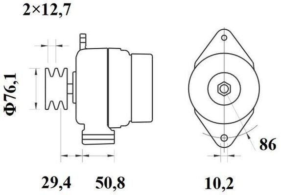 Compre MG14 Mahle Original Gerador