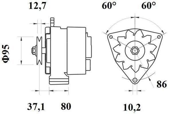MG20 Mahle Original Gerador