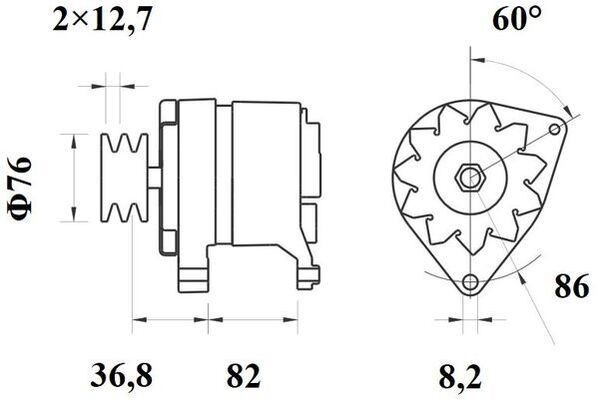 Gerador Mahle Original MG330 preço, a partir de 217,24 USD