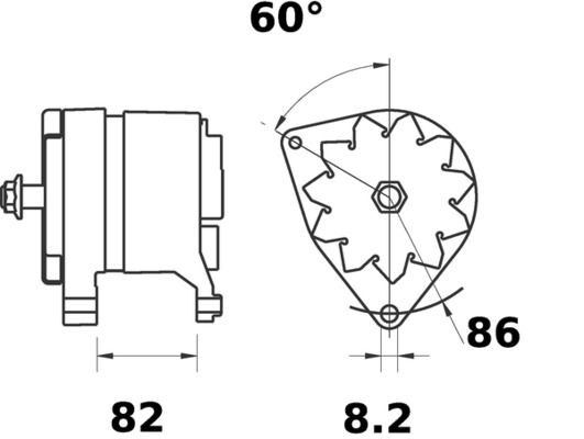 MG39 Mahle Original Gerador