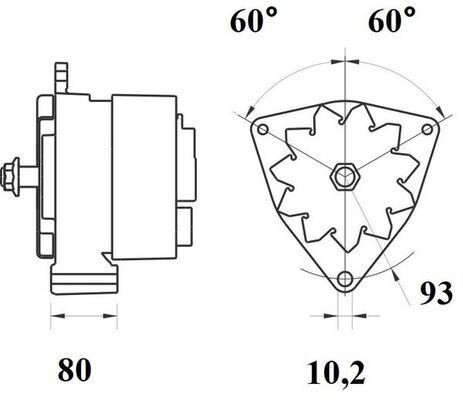 Compre MG460 Mahle Original Gerador