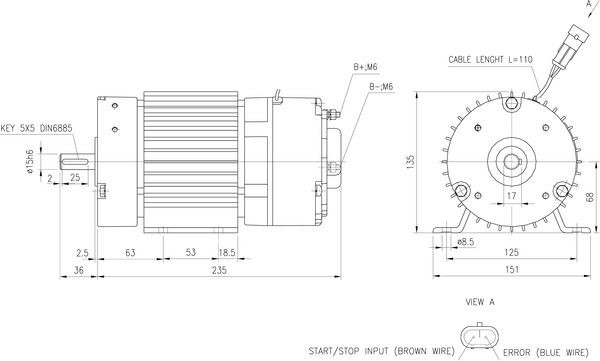 MM16 Mahle Original Induzido (rotor) do motor de arranco