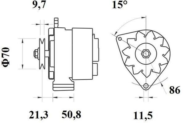 Compre 943202931010 Magneti Marelli Motor de arranco