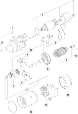  Mahle Original MS246
