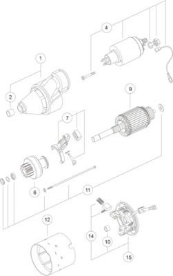 Motor de arranco Mahle Original MS382 preço, a partir de 59,92 USD