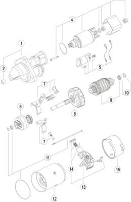 Motor de arranco Mahle Original MS650 preço, a partir de 225,44 USD