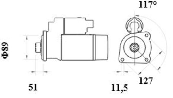  Mahle Original MS775