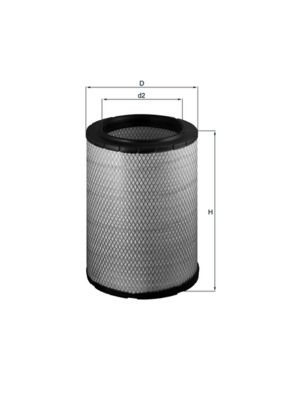 Filtro de óleo OC142 Mahle Original
