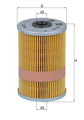 Compre OX99 Mahle Original Filtro de óleo