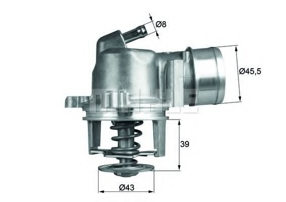 Termostato Mahle Original TI20887D preço, a partir de 73,87 USD