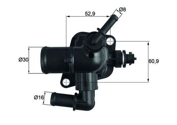 TM4495 Mahle Original Termostato