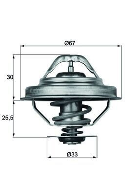 Termostato Mahle Original TX2892D preço, a partir de 14,69 USD