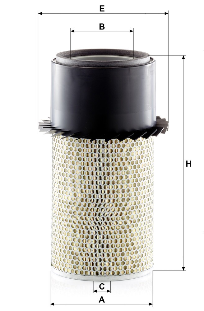 6001818300 Komatsu Filtro de ar