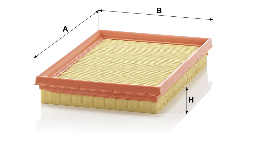 Compre C2557 Mann-Filter Filtro de ar