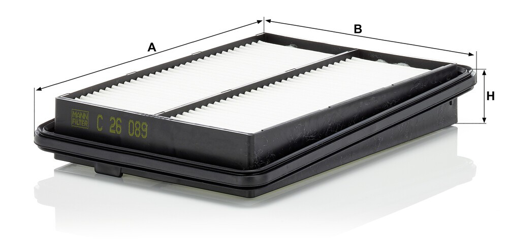 Filtro de ar Mann-Filter C26089 preço, a partir de 11,29 USD