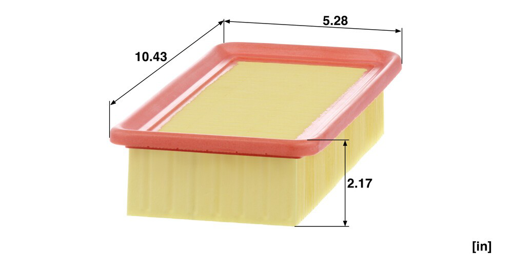 Filtro de ar C2775 Mann-Filter