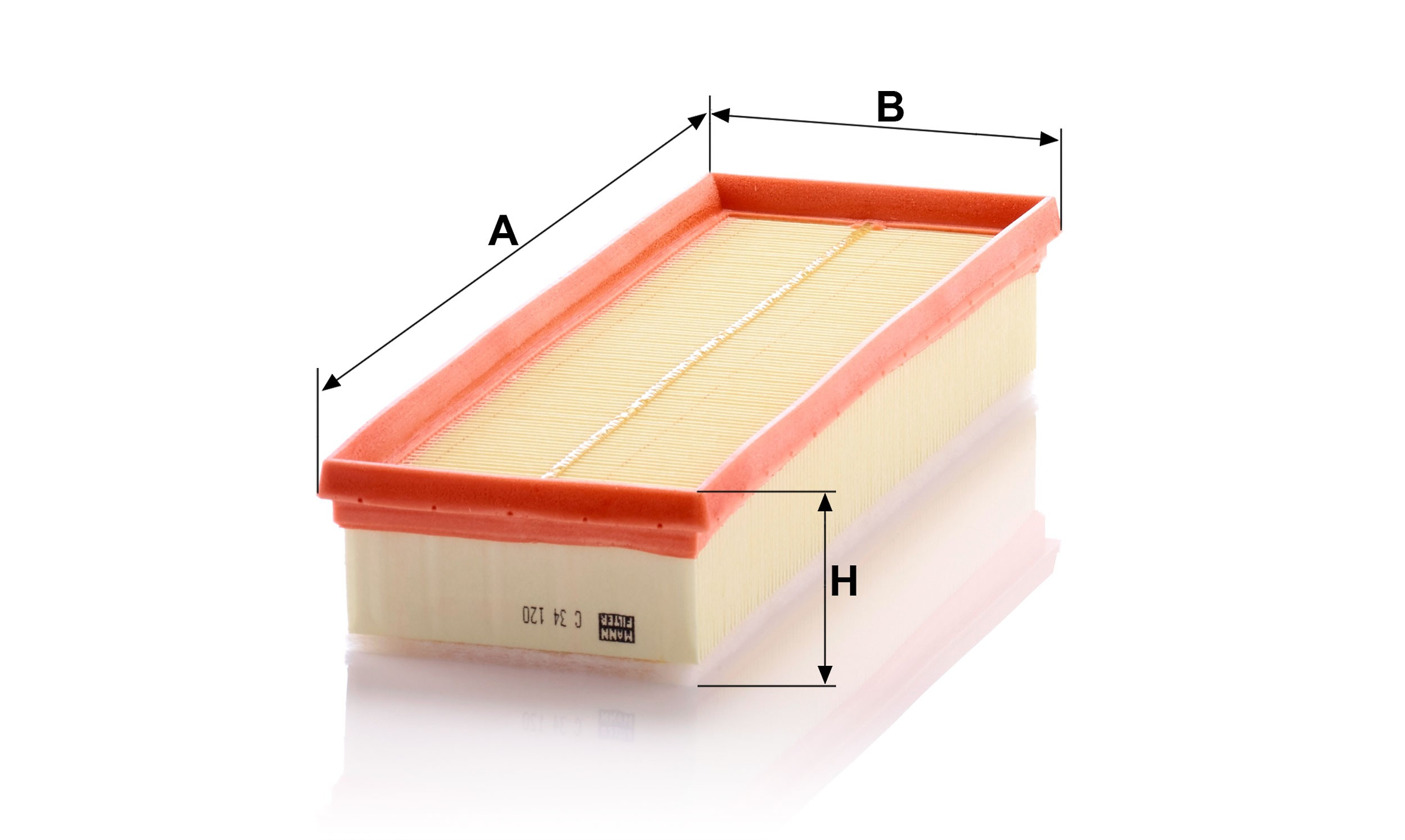 Filtro de ar Mann-Filter C34120 preço, a partir de 14,91 USD