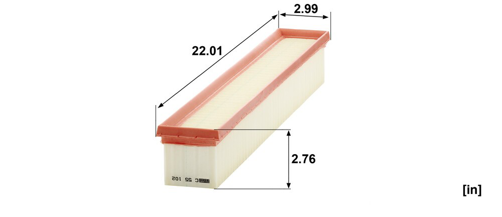 Compre C55102 Mann-Filter Filtro de salão