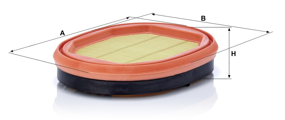 CF2864 Mann-Filter Filtro de ar de bomba de fornecimento de ar secundário