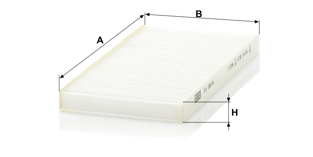 Filtro de salão Mann-Filter CU22142 preço, a partir de 10,41 USD