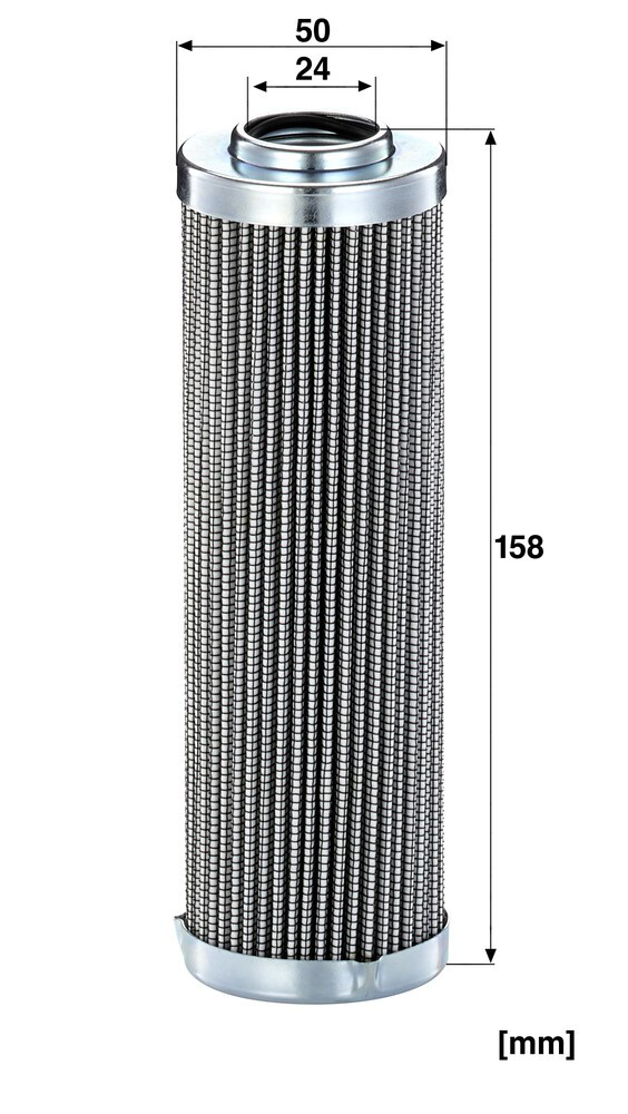 Filtro do sistema hidráulico 3619594M1 Massey Ferguson