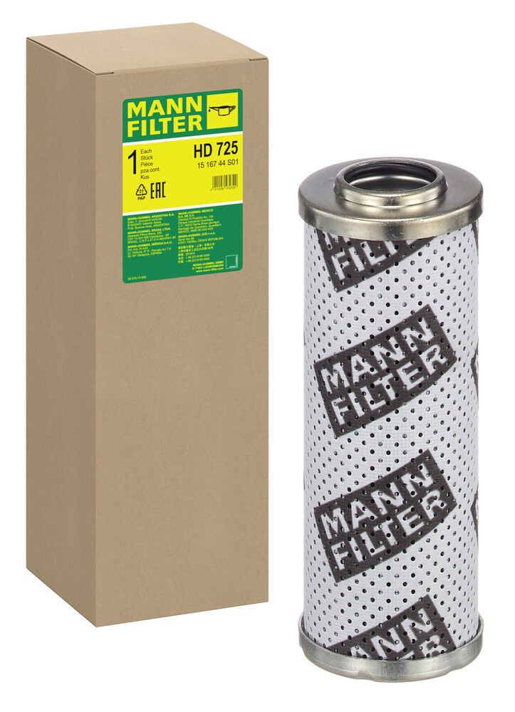 HD725 Mann-Filter Filtro do sistema hidráulico