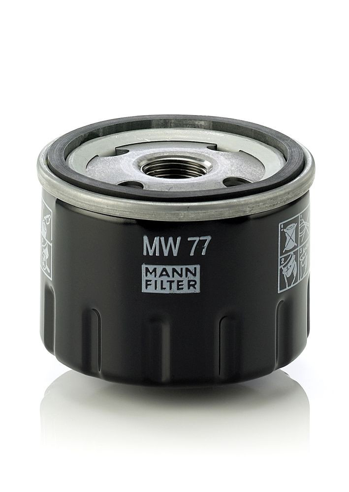 Filtro de óleo Mann-Filter MW77 preço, a partir de 8,27 USD