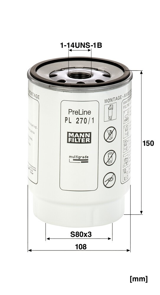 Filtro de combustível Iveco 500039730 preço, a partir de 16,07 USD