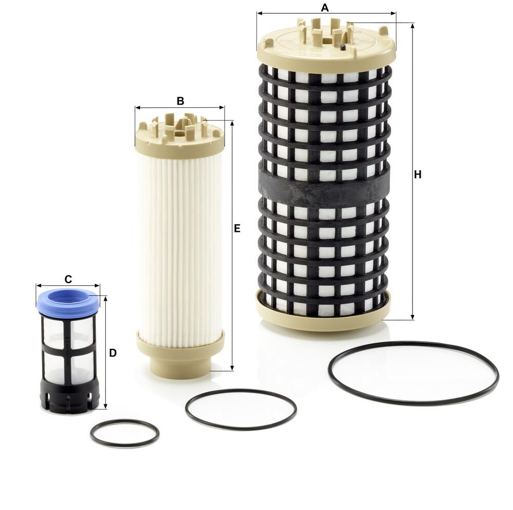 PU110053Z Mann-Filter Kit de filtros para um motor