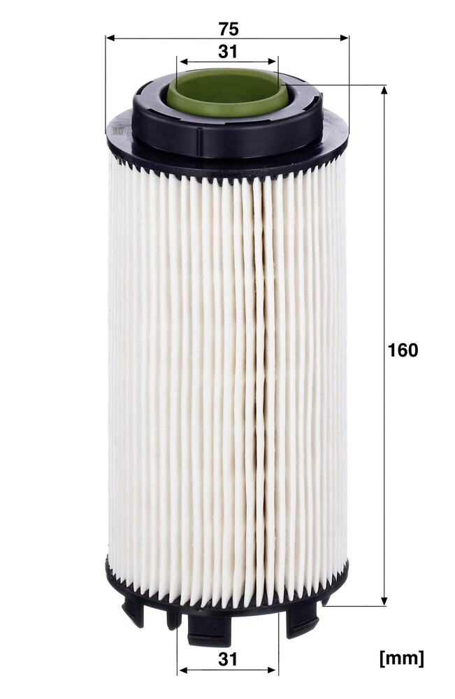 PU8343X Mann-Filter Filtro de combustível