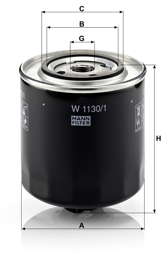 Filtro de óleo Mann-Filter W11301 preço, a partir de 5,07 USD