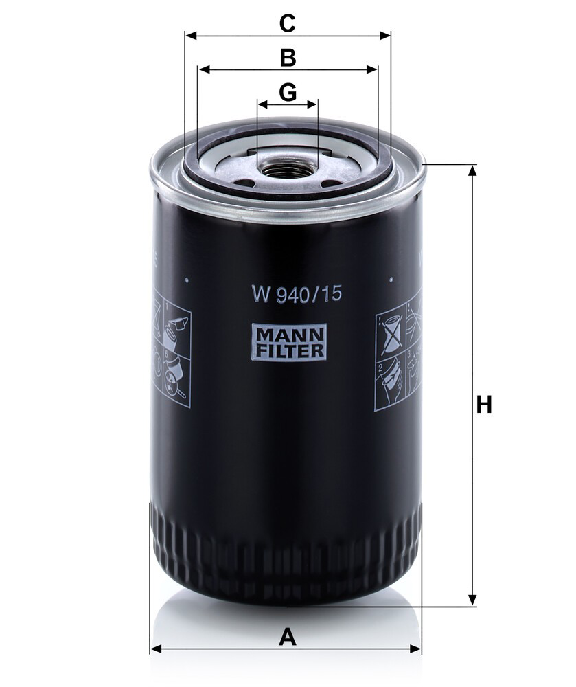 W94015N Mann-Filter