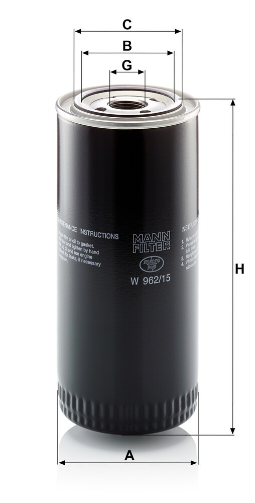 Compre 922604 Massey Ferguson Filtro de óleo