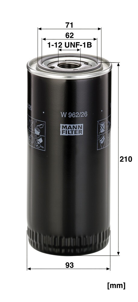 Filtro de óleo Dongfeng LF3784 preço, a partir de 11,86 USD