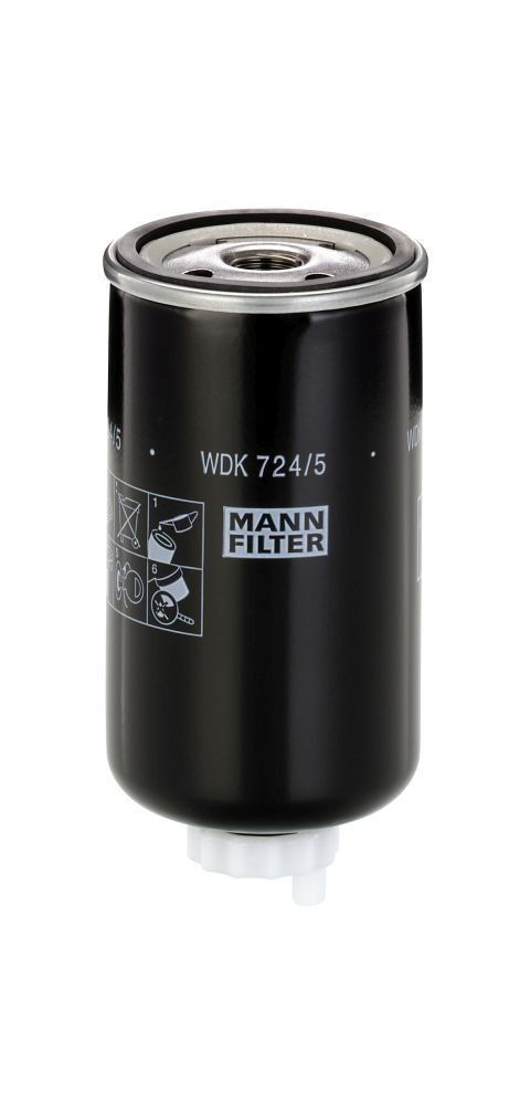 WDK7245 Mann-Filter Filtro de combustível