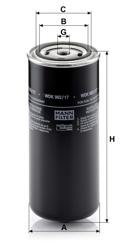 Filtro de combustível CNH 84597064 preço, a partir de 12,45 USD