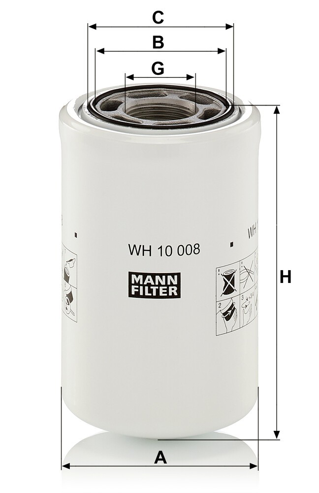 294721A1 Case Filtro do sistema hidráulico