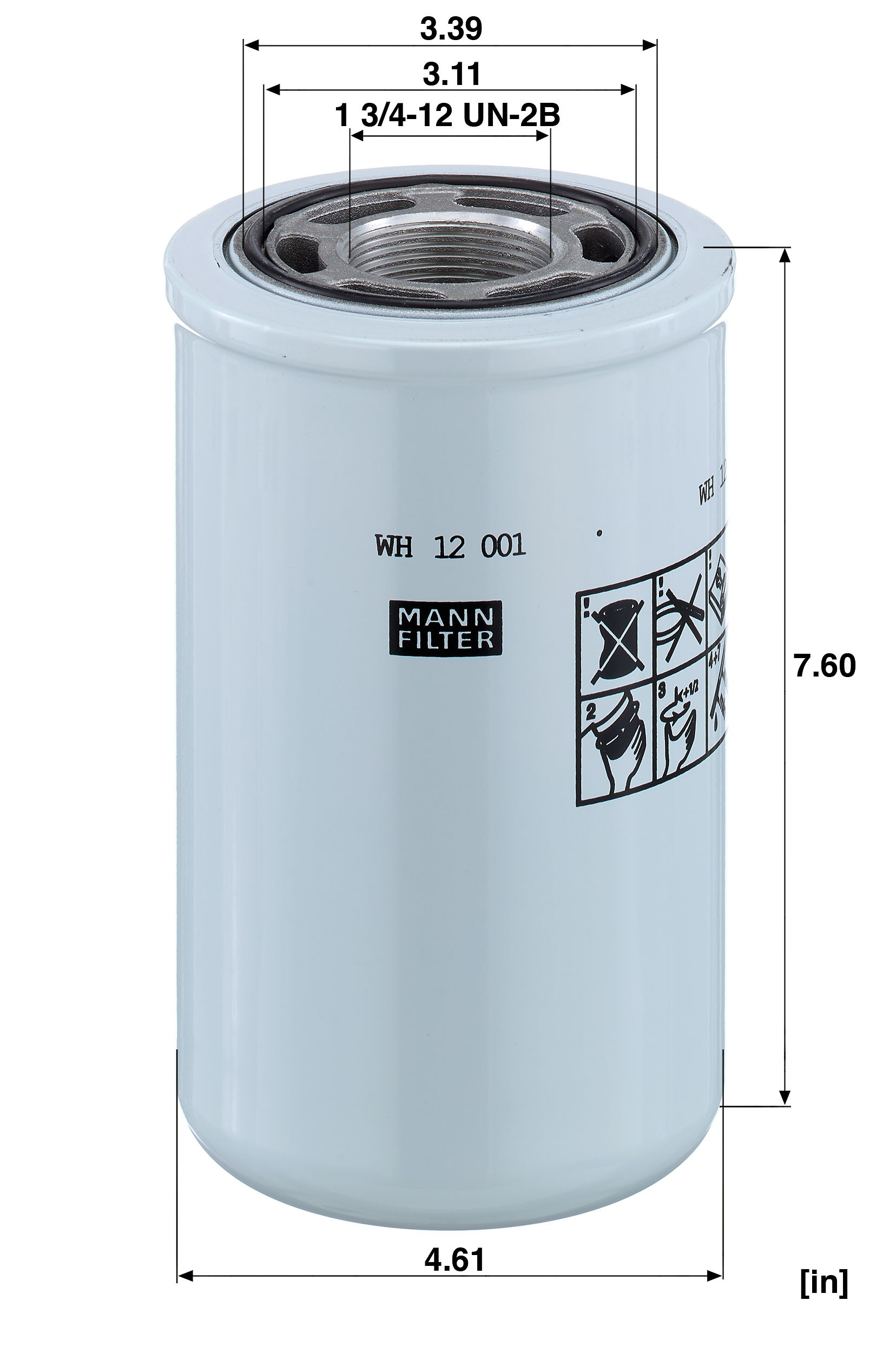 WH12001 Mann-Filter