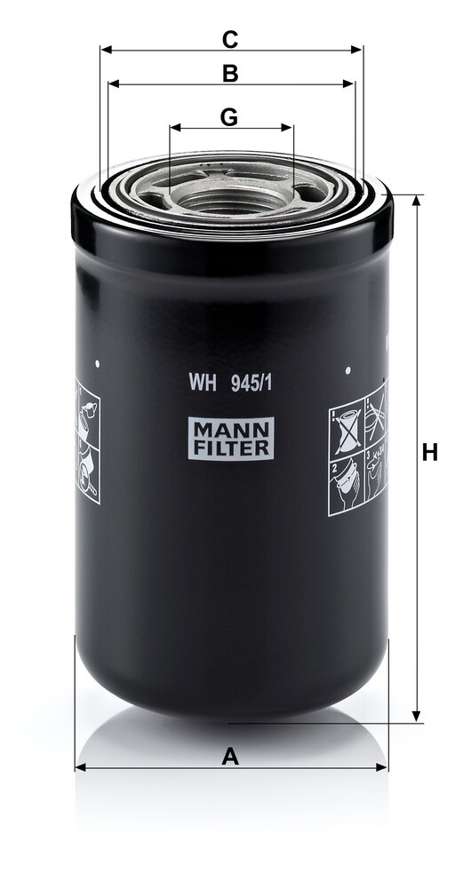 Filtro do sistema hidráulico Deutz 4418911 preço, a partir de 35,93 USD