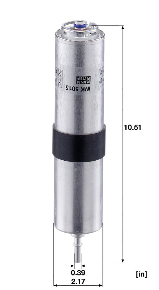Filtro de combustível Mann-Filter WK5015 preço, a partir de 33,43 USD